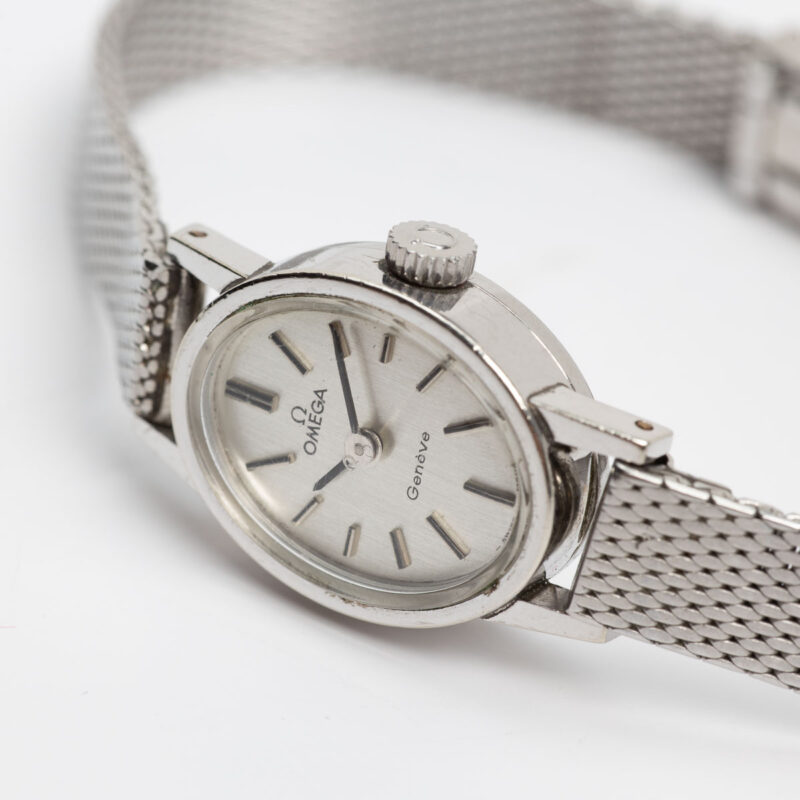 Ladies Omega Genève Cal. 485 Ref. 511.363. From 1972. Manual movement. Steel case.