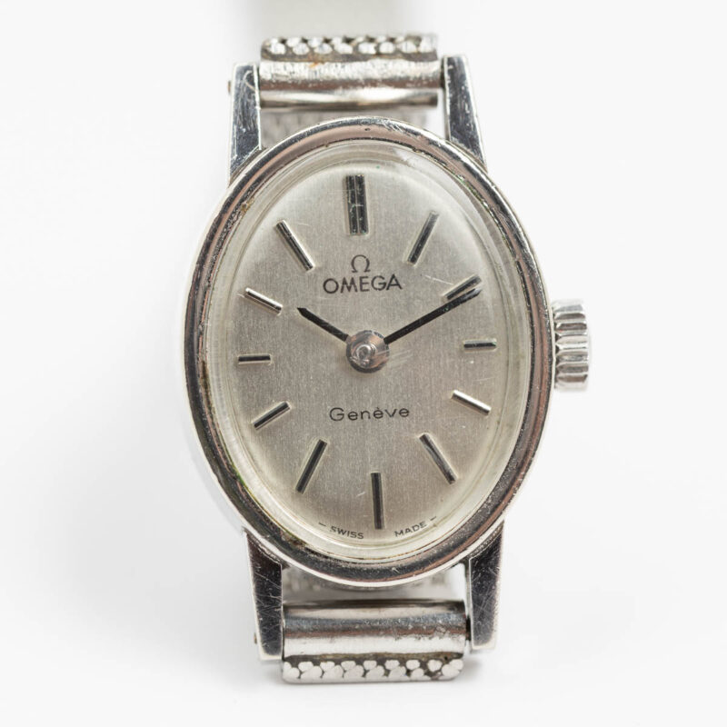 Ladies Omega Genève Cal. 485 Ref. 511.363. From 1972. Manual movement. Steel case.