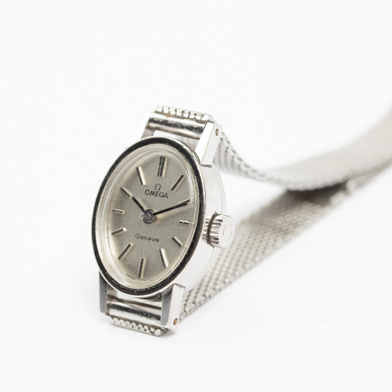 Ladies Omega Genève Cal. 485 Ref. 511.363. From 1972. Manual movement. Steel case.