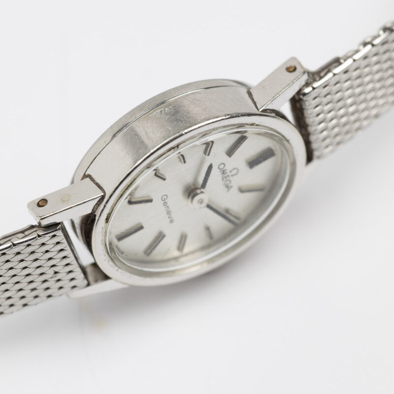 Ladies Omega Genève Cal. 485 Ref. 511.363. From 1972. Manual movement. Steel case.