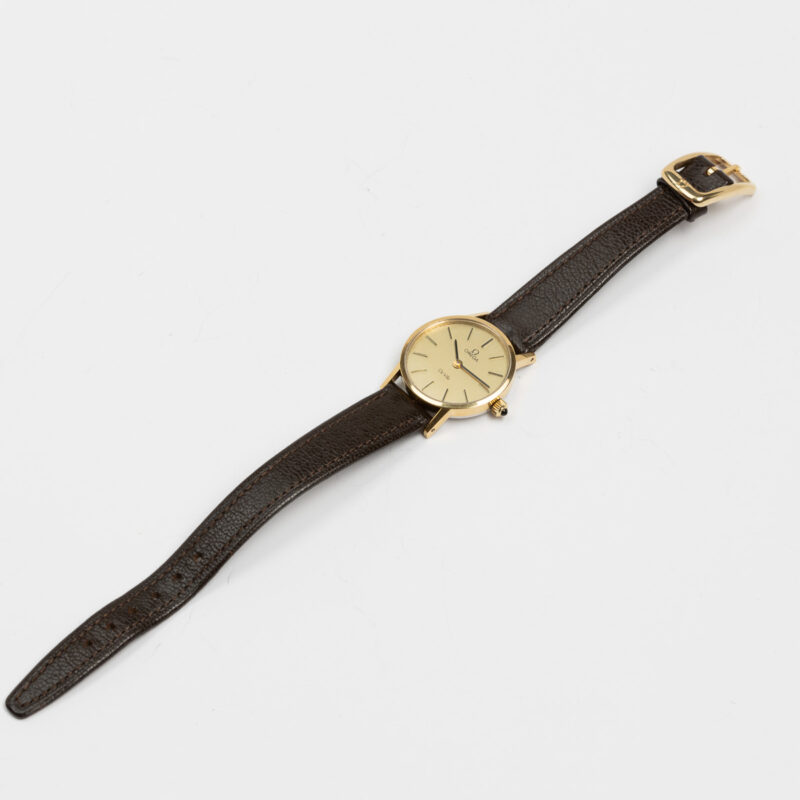 Ladies Omega de Ville Cal. 625 Ref. 511.0392. From 1979. Manual movment. Gold plated.