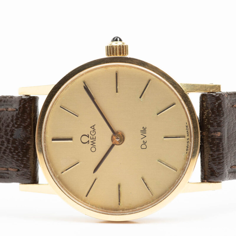 Ladies Omega de Ville Cal. 625 Ref. 511.0392. From 1979. Manual movment. Gold plated.