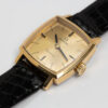 Ladies Omega Genève Ref. 511.298 Cal. 620-1. From 1970. Manual movement. Gold-plated square-shaped watch.