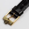 Ladies Omega Genève Ref. 511.298 Cal. 620-1. From 1970. Manual movement. Gold-plated square-shaped watch.