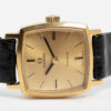Ladies Omega Genève Ref. 511.298 Cal. 620-1. From 1970. Manual movement. Gold-plated square-shaped watch.