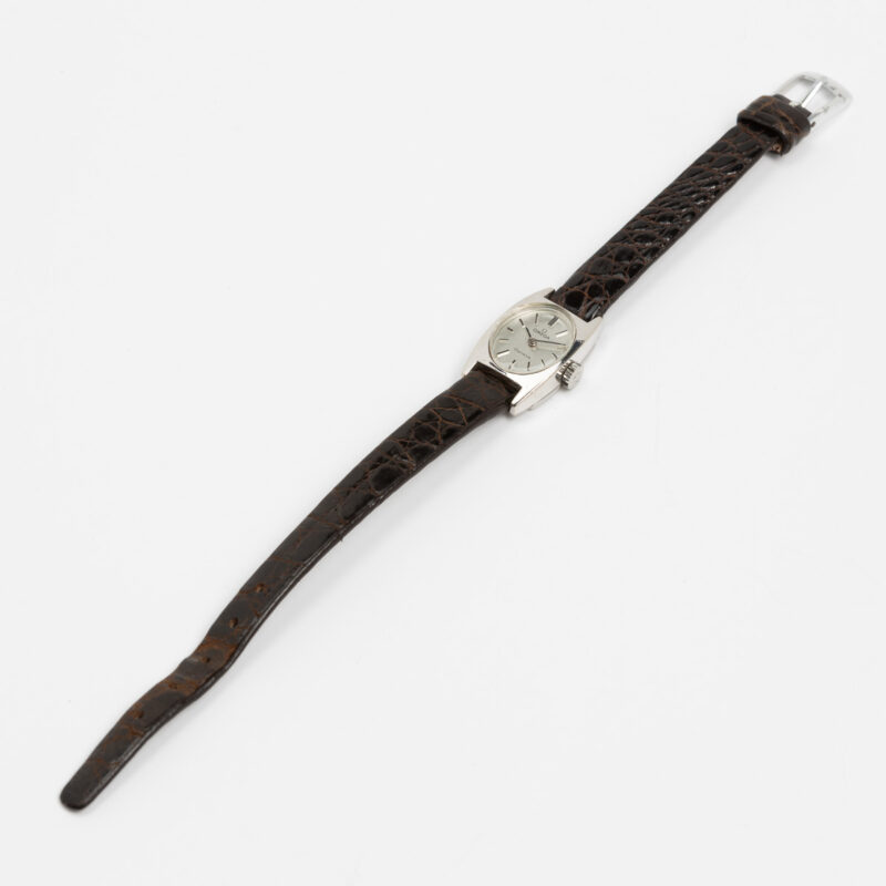 Ladies Omega Genève Cal. 485 Ref. 511.362. From 1971. Manual movment. Plated white gold.