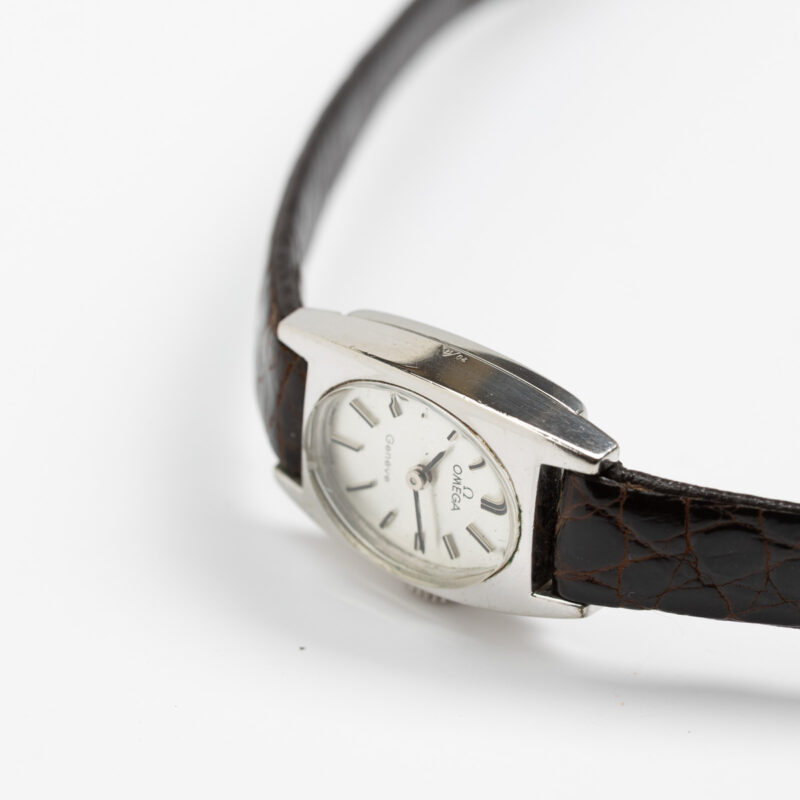 Ladies Omega Genève Cal. 485 Ref. 511.362. From 1971. Manual movment. Plated white gold.