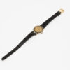Ladies Omega Constellation Manhattan Cal. 1455 Ref. 595.1080. From 1989. Quartz movment. Gold bezel. Steel case. Sparkle dial.