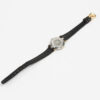Ladies Omega Constellation Manhattan Cal. 1455 Ref. 595.1080. From 1989. Quartz movment. Gold bezel. Steel case. Sparkle dial.