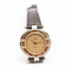 Ladies Omega Constellation Manhattan Cal. 1455 Ref. 595.1080. From 1989. Quartz movment. Gold bezel. Steel case. Sparkle dial.