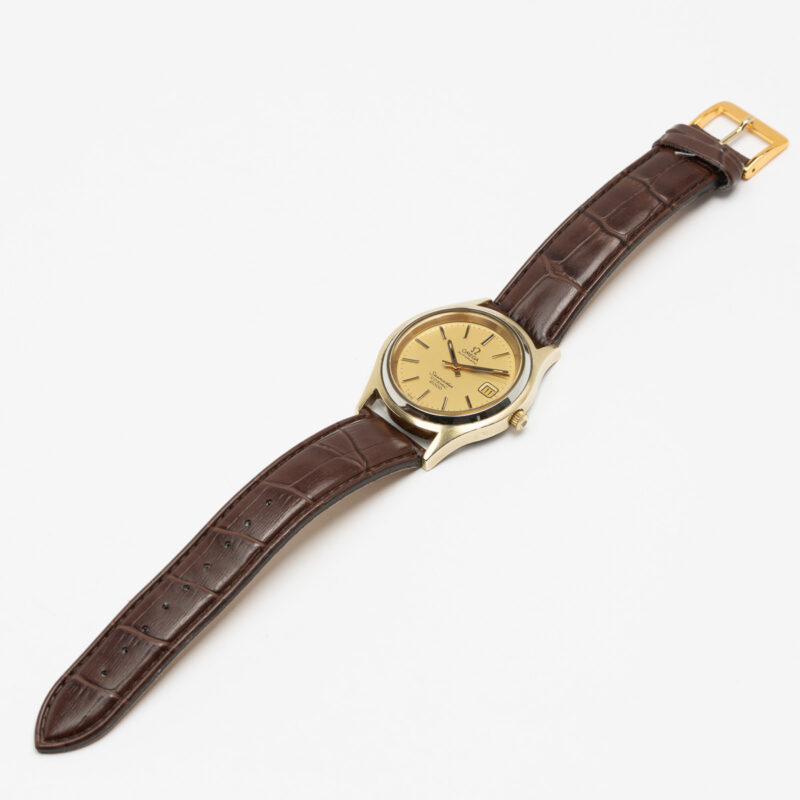 Omega Seamaster Cosmic 2000 date Cal. 1012 Ref. 166.128. From 1973. Automatic movment. Gold cup.