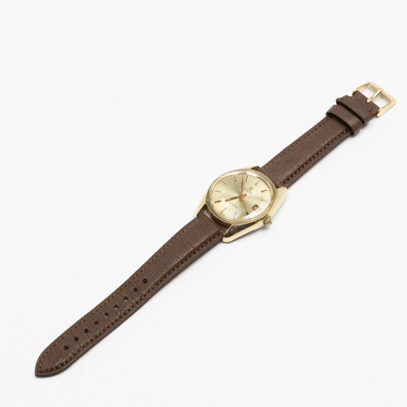 Omega Seamaster date Cal. 565 Ref. 166.067. From 1971. Automatic movment. Gold cup.