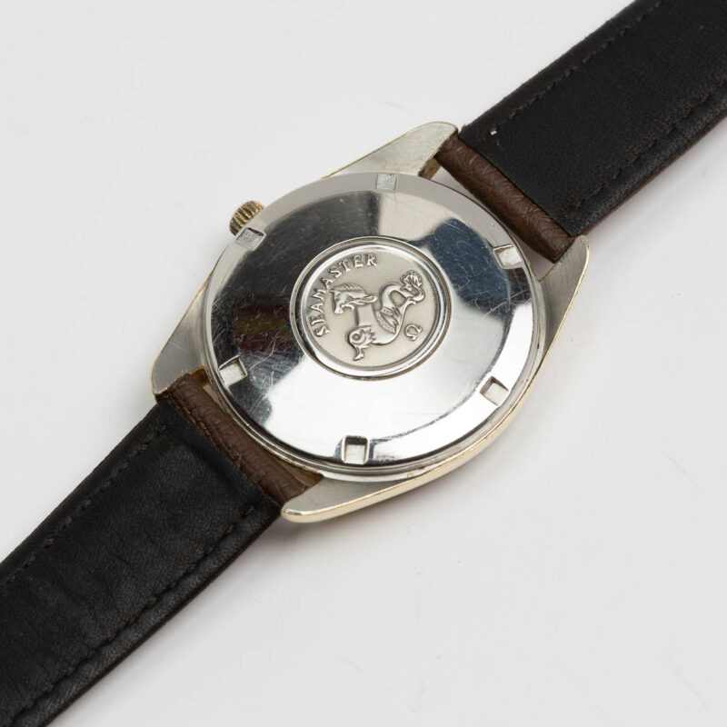 Omega Seamaster date Cal. 565 Ref. 166.067. From 1971. Automatic movment. Gold cup.