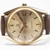 Omega Seamaster date Cal. 565 Ref. 166.067. From 1971. Automatic movment. Gold cup.