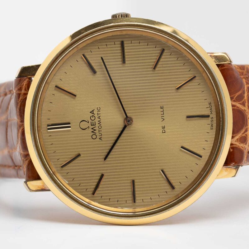 Omega de Ville Cal. 711 Ref. 151.0039. From 1968. Gold plated. Automatic movment.