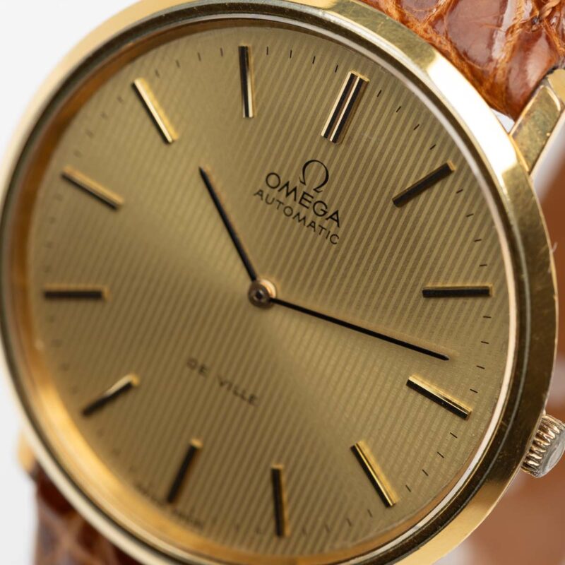 Omega de Ville Cal. 711 Ref. 151.0039. From 1968. Gold plated. Automatic movment.