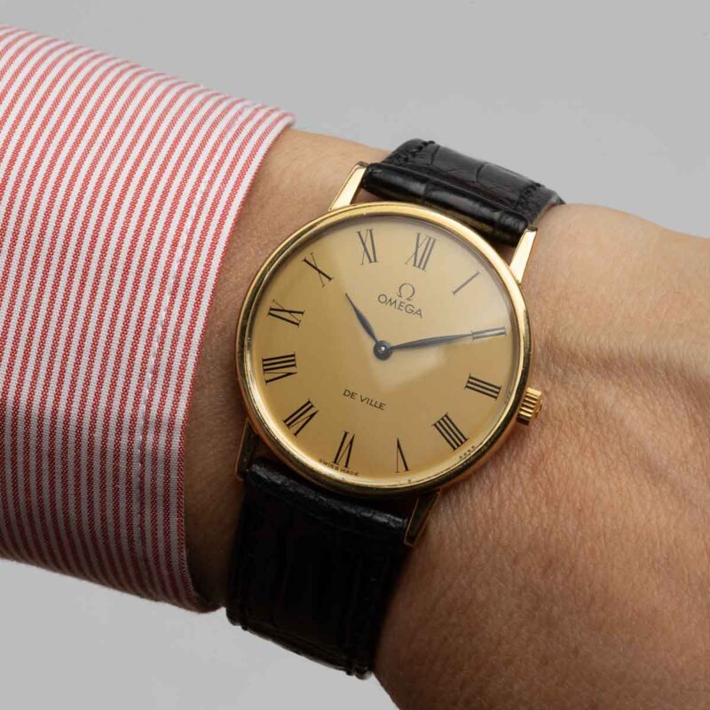 Omega de Ville Cal. 625 Ref. 111.140. Gold-plated watch.