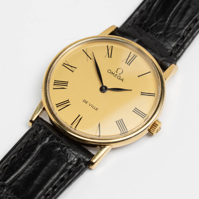 Omega de Ville Cal. 625 Ref. 111.140. Gold-plated watch.
