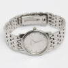 Ladies Omega de Ville Prestige Ref. 4580.31.00 Cal. 1456. Quartz movement. Steel case and white dial.