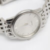 Ladies Omega de Ville Prestige Ref. 4580.31.00 Cal. 1456. Quartz movement. Steel case and white dial.