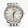 Ladies Omega de Ville Prestige Ref. 4580.31.00 Cal. 1456. Quartz movement. Steel case and white dial.