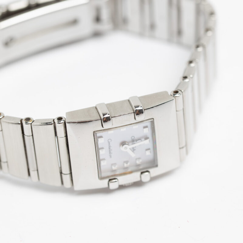 Omega Constellation Cal. 1376 Ref. 7951240. Quartz movment. Pink mother-of-pearl dial.