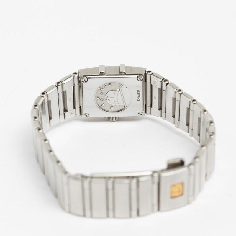 Omega Constellation Cal. 1376 Ref. 7951240. Quartz movment. Pink mother-of-pearl dial. Steel case.