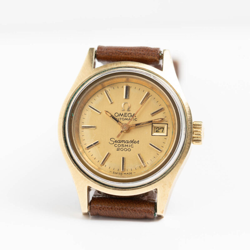 Alternative view of 1970s Omega Seamaster Cosmic 2000