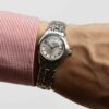Ladies Omega Seamaster 120m date Ref. 5961502 Cal. 1424. Quartz movment. Modern dial. Steel case.