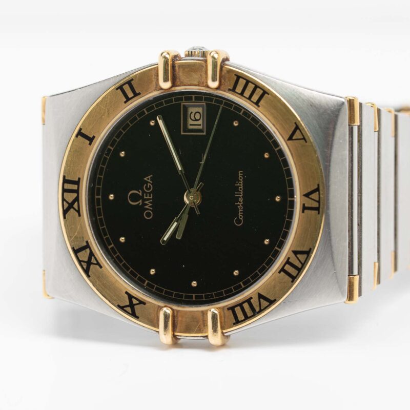 Alternative view of 1980s Omega Constellation Manhattan