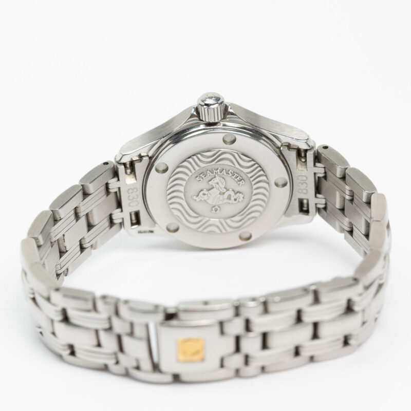 Ladies Omega Seamaster 120m date Ref. 5961502 Cal. 1424. Quartz movment. Modern dial. Steel case.
