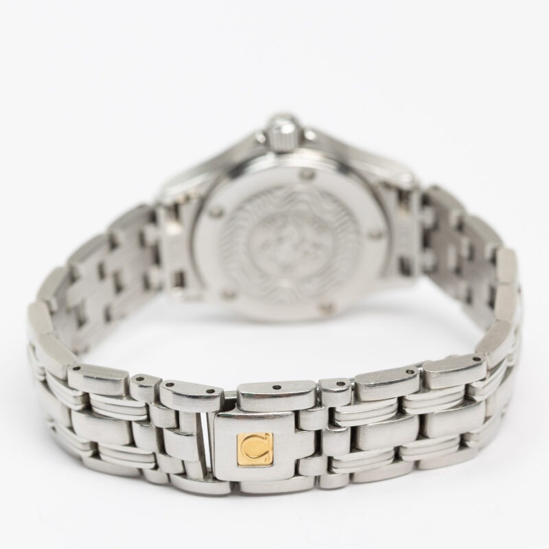 Ladies Omega Seamaster 120m date Ref. 5961502 Cal. 1424. Quartz movment. Modern dial. Steel case.