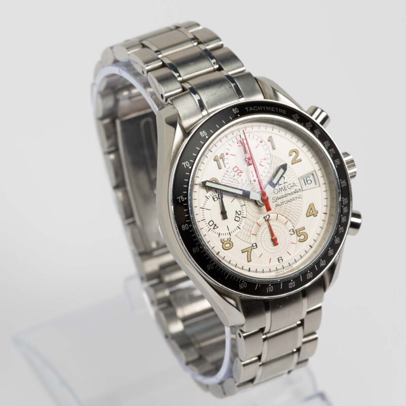 Omega Speedmaster date Cal. 1152 Ref. 1750083. Automatic. White dial. Black bezel.