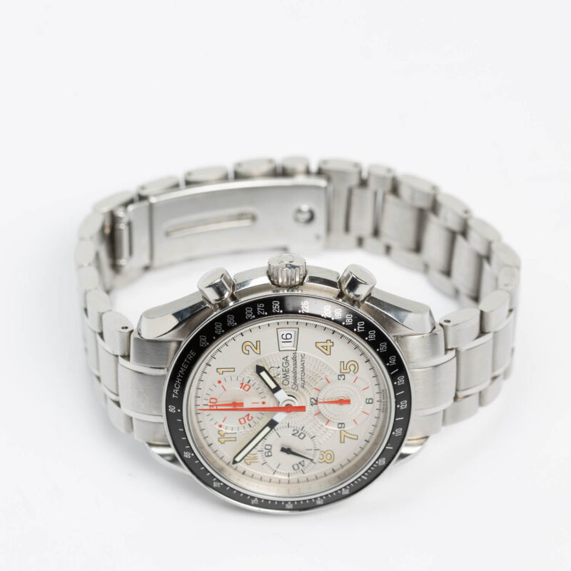 Omega Speedmaster date Cal. 1152 Ref. 1750083. Automatic. White dial. Black bezel.