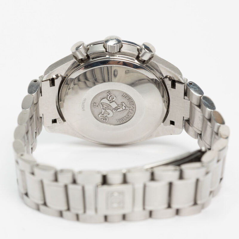 Omega Speedmaster date Cal. 1152 Ref. 1750083. Automatic. White dial. Black bezel.