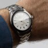 Omega Seamaster Diver 120m date Cal. 1538 Ref. 196.1501. Steel case. White dial.