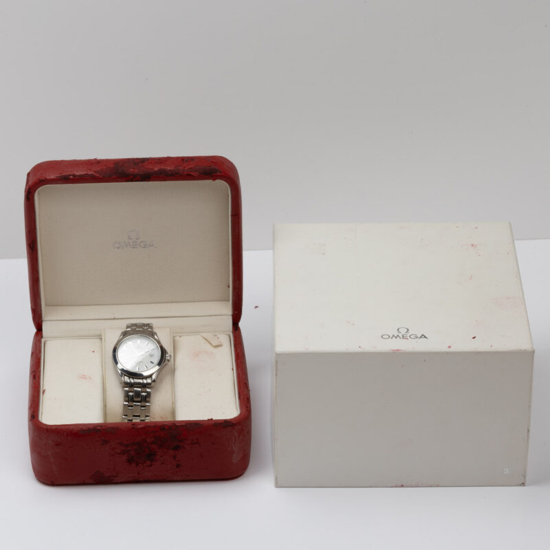 Omega Seamaster Diver 120m date Cal. 1538 Ref. 196.1501. Steel case. White dial.