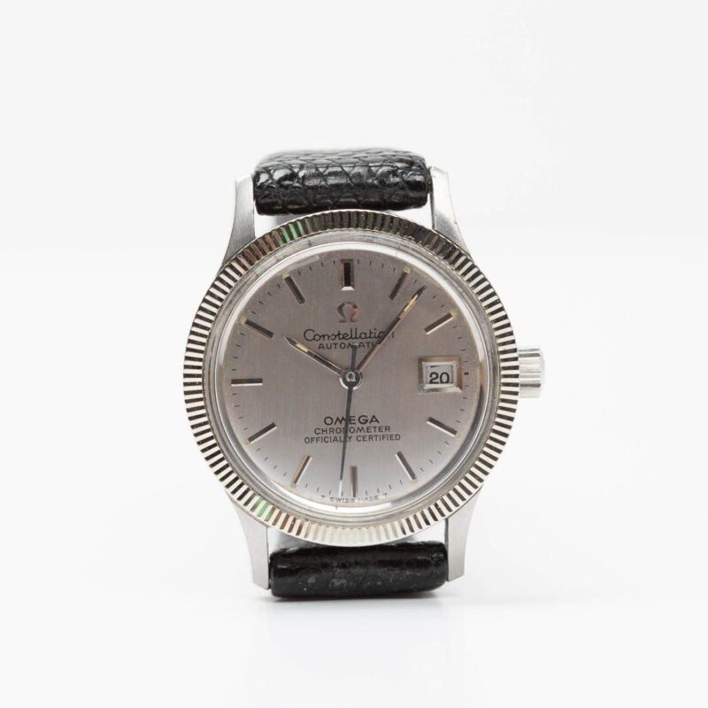 Ladies Omega Constellation date Cal. 684 Ref. 568.016. From 1970. Automatic movment. White gold bezel.