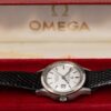 Ladies Omega Constellation date Cal. 684 Ref. 568.016. From 1970. Automatic movment. White gold bezel.