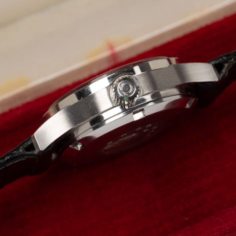 Ladies Omega Constellation date Cal. 684 Ref. 568.016. From 1970. Automatic movment. White gold bezel.