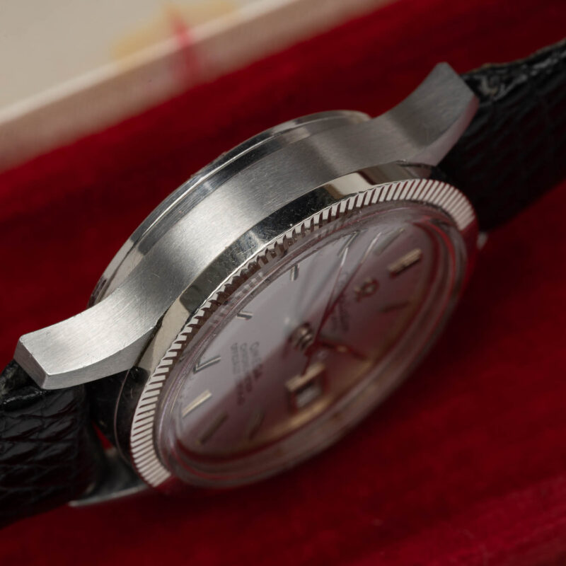 Ladies Omega Constellation date Cal. 684 Ref. 568.016. From 1970. Automatic movment. White gold bezel.