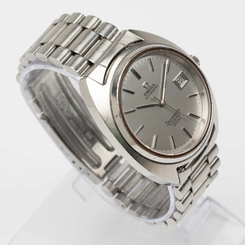 Omega Seamaster Cosmic 2000 date Cal. 1012 Ref. 166.130. From 1972. Automatic movment. Steel case. White dial.