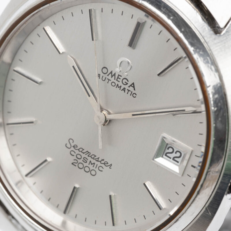 Omega Seamaster Cosmic 2000 date Cal. 1012 Ref. 166.130. From 1972. Automatic movment. Steel case. White dial.
