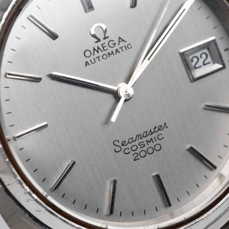 Omega Seamaster Cosmic 2000 date Cal. 1012 Ref. 166.130. From 1972. Automatic movment. Steel case. White dial.