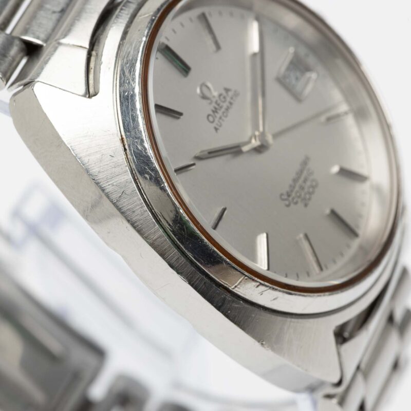 Omega Seamaster Cosmic 2000 date Cal. 1012 Ref. 166.130. From 1972. Automatic movment. Steel case. White dial.