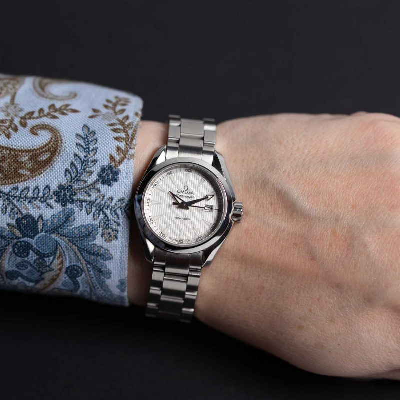 Alternative view of 2000s Omega Seamaster Aqua Terra 150m