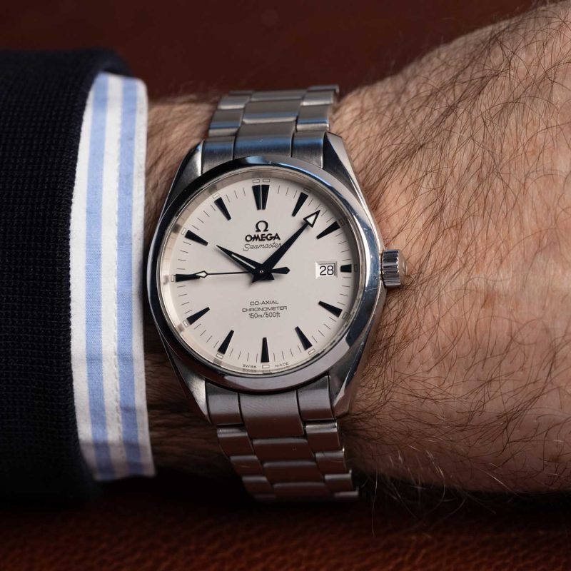 Alternative view of 2000s Omega Seamaster Aqua Terra 150m
