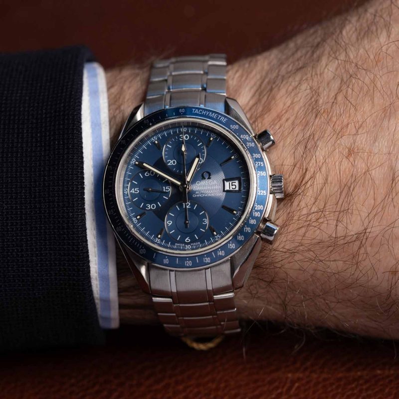 Alternative view of 2000s Omega Speedmaster