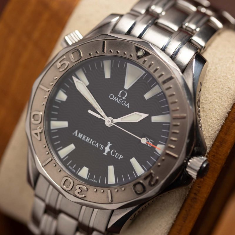 Alternative view of 2000s Omega Seamaster America's Cup