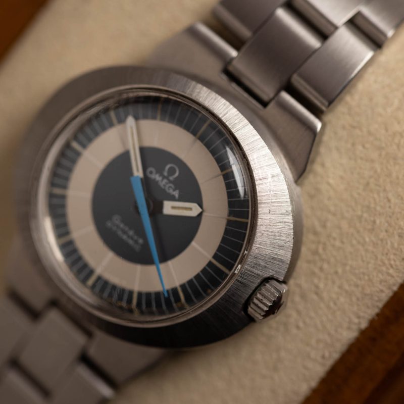 Alternative view of 1970s Omega Genève